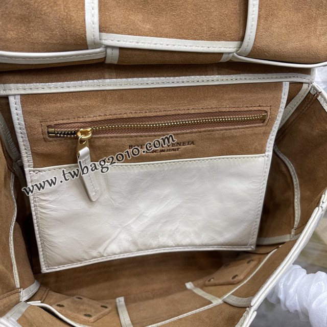 Bottega veneta高端女包 96009s小號 寶緹嘉新款Arco33油蠟皮手提包 BV經典款小牛皮arco女包  gxz1324